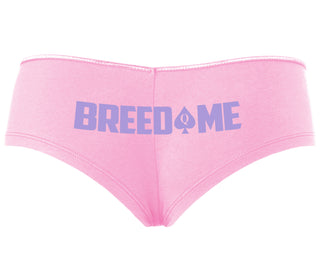 Breed Me - Queen of Spades - Pink Boyshort
