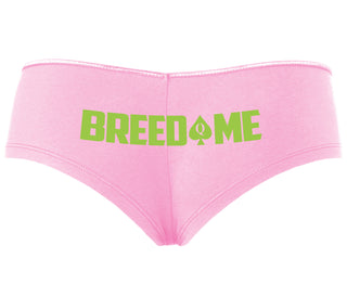 Breed Me - Queen of Spades - Pink Boyshort