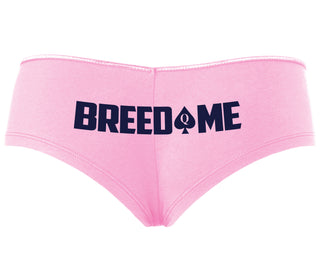 Breed Me - Queen of Spades - Pink Boyshort