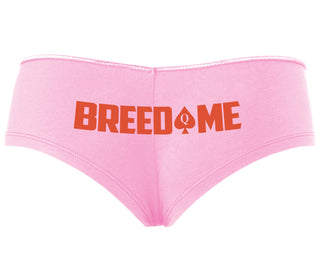 Breed Me - Queen of Spades - Pink Boyshort