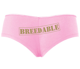 Breedable - Pink Boyshort