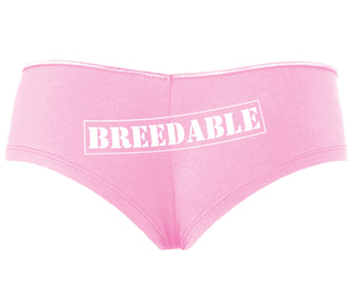 Breedable - Pink Boyshort