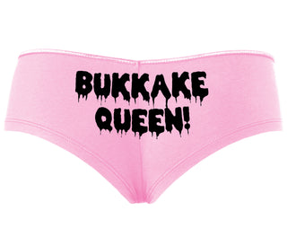 Bukkake Queen - Pink Boyshort