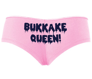 Bukkake Queen - Pink Boyshort