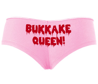 Bukkake Queen - Pink Boyshort