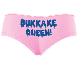 Bukkake Queen - Pink Boyshort