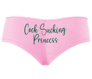 Cock Sucking Princess - Pink Boyshort