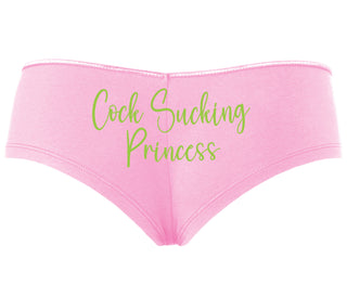 Cock Sucking Princess - Pink Boyshort
