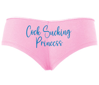 Cock Sucking Princess - Pink Boyshort