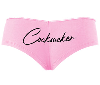 Cock Sucker - Pink Boyshort