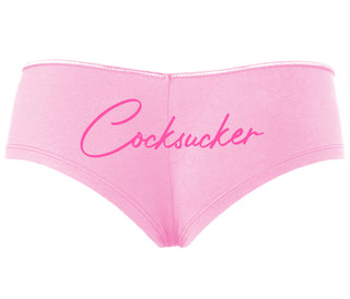 Cock Sucker - Pink Boyshort