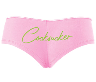 Cock Sucker - Pink Boyshort