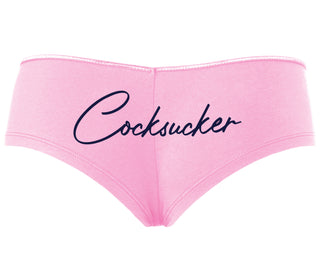 Cock Sucker - Pink Boyshort