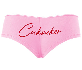 Cock Sucker - Pink Boyshort