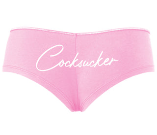 Cock Sucker - Pink Boyshort