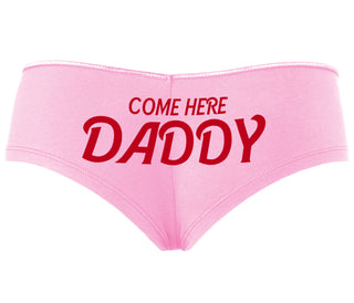 Come Here Daddy - Pink Boyshort