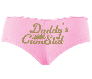 Daddy's Cumslut - Pink Boyshort