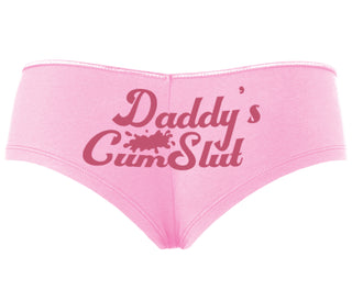 Daddy's Cumslut - Pink Boyshort