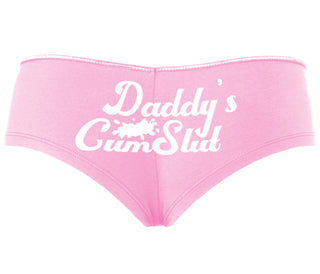 Daddy's Cumslut - Pink Boyshort
