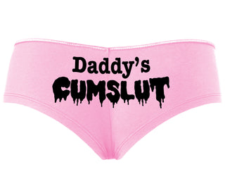 Daddy's Cumslut - Pink Boyshort