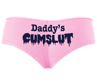 Daddy's Cumslut - Pink Boyshort