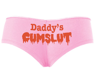 Daddy's Cumslut - Pink Boyshort