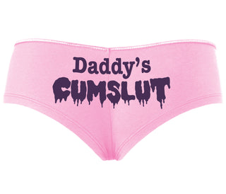 Daddy's Cumslut - Pink Boyshort