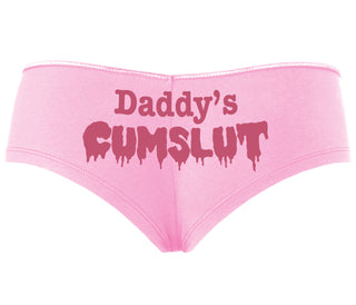 Daddy's Cumslut - Pink Boyshort