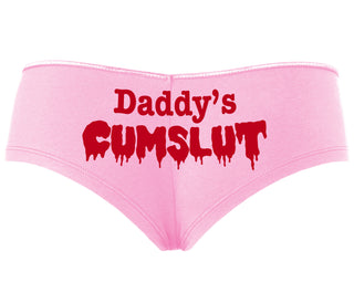 Daddy's Cumslut - Pink Boyshort