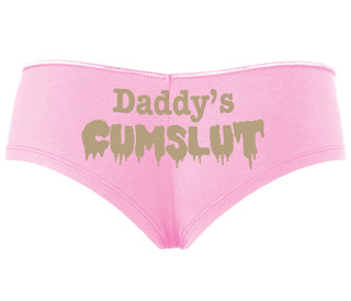 Daddy's Cumslut - Pink Boyshort