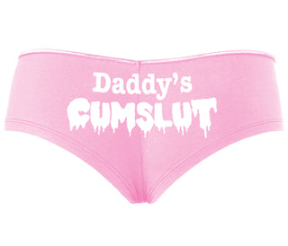 Daddy's Cumslut - Pink Boyshort