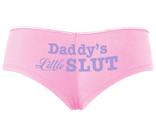 Daddys Little Slut - Pink Boyshort