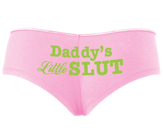 Daddys Little Slut - Pink Boyshort