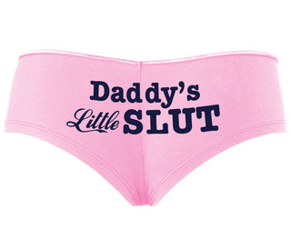 Daddys Little Slut - Pink Boyshort