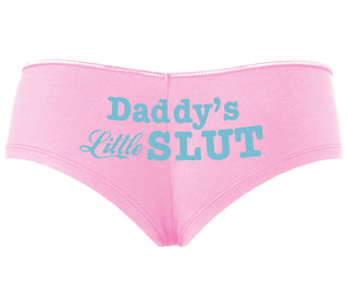 Daddys Little Slut - Pink Boyshort
