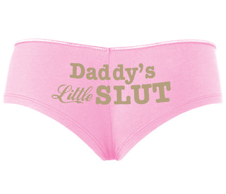 Daddys Little Slut - Pink Boyshort