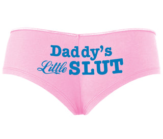 Daddys Little Slut - Pink Boyshort