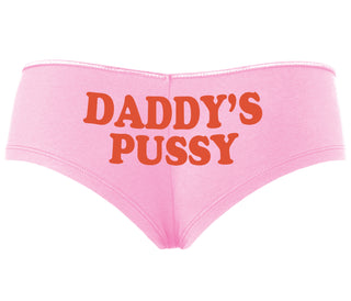 Daddy's Pussy - Pink Boyshort