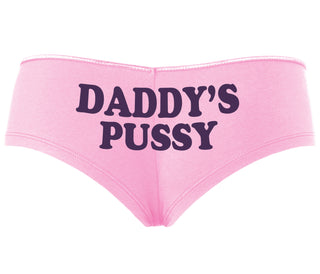 Daddy's Pussy - Pink Boyshort