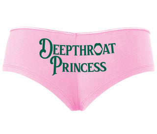 Deepthroat Princess - Deep Throat Specialist - Pink Boyshort