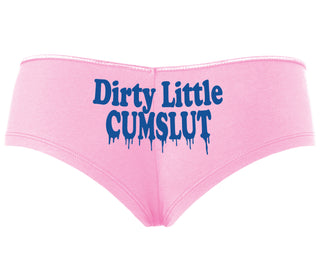 Dirty Little Cumslut - Pink Boyshort