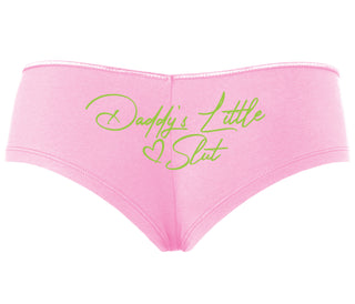 Daddy's Little Slut - Pink Boyshort