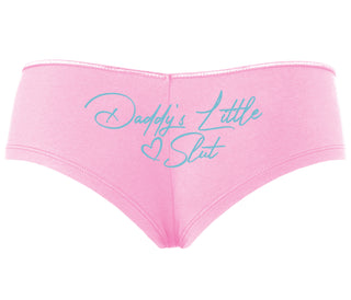 Daddy's Little Slut - Pink Boyshort