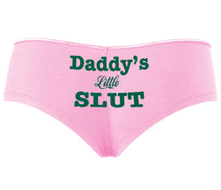 Daddy's Little Slut - Pink Boyshort