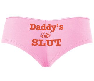 Daddy's Little Slut - Pink Boyshort