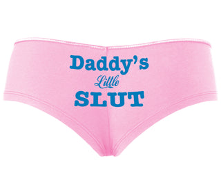 Daddy's Little Slut - Pink Boyshort