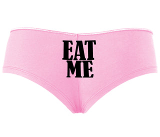 Eat Me - Pink Boyshort