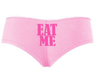Eat Me - Pink Boyshort
