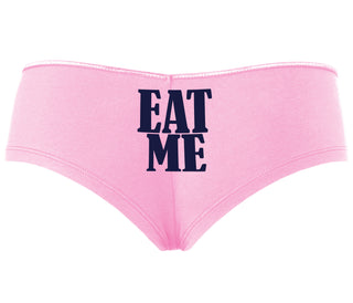 Eat Me - Pink Boyshort