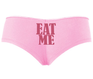 Eat Me - Pink Boyshort